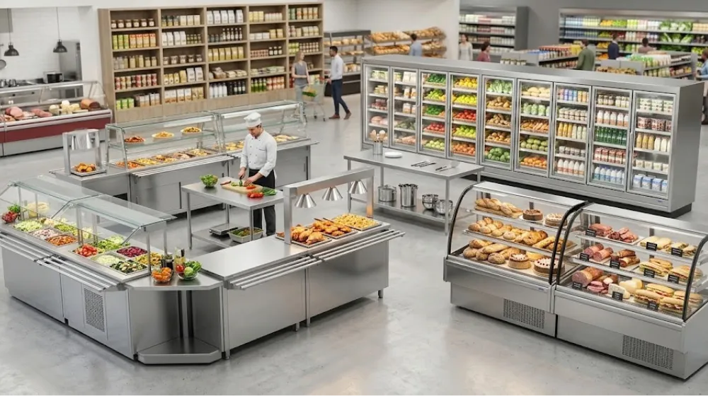 Food Courts & Supermarket Equipments