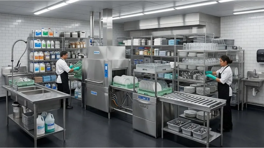Pantry & Dishwashing Equipments